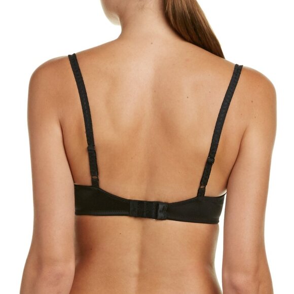 Wacoal Wild Seduction Embroidered Balconette Bra in Black, 38DD - Picture 3 of 15